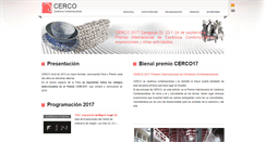 Desktop Screenshot of cerco.es