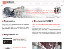 Tablet Screenshot of cerco.es